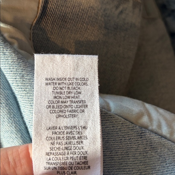 Frame Rossum 2 Year Rips Denim Jacket - Picture 5 of 5